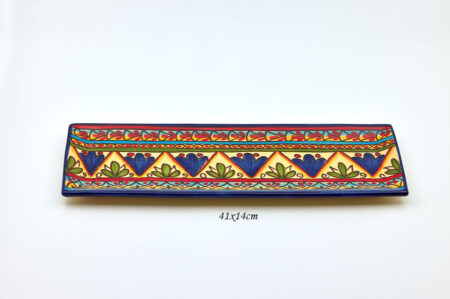 Bandeja 41x14cm Toledo Azul