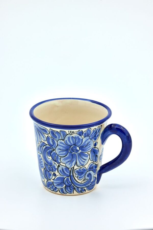 Taza Flor Azul