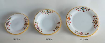 Plato Llano Hondo Postre Vajilla VA15