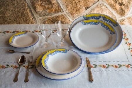 Plato Llano Hondo Postre y Bandejas Vajilla VA20